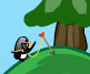 Penguin with Bow Golf