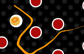 Line Game: Orange - screenshot Line Game: Orange