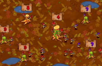 Battle Of Mushrooms - screenshot Battle Of Mushrooms