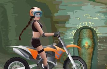 Moto Tomb Racer - screenshot Moto Tomb Racer