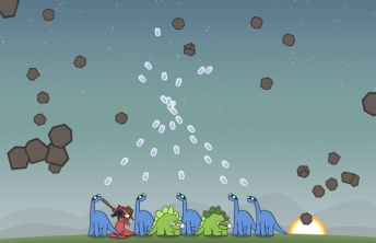 Dinosaurs and Meteors - screenshot Dinosaurs and Meteors