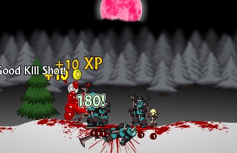 Bowmaster Winter Storm - screenshot Bowmaster Winter Storm