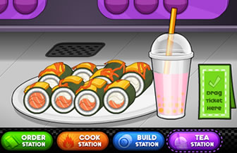 Papa's Sushiria - screenshot Papa's Sushiria
