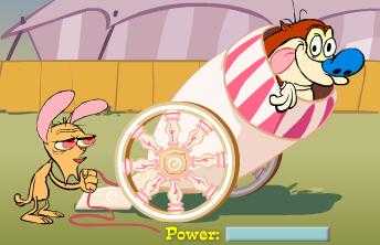 Ren & Stimpy´s Crazy Cannon - screenshot Ren & Stimpy´s Crazy Cannon