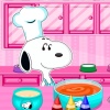 Snoopys Rainbow Clown Cake